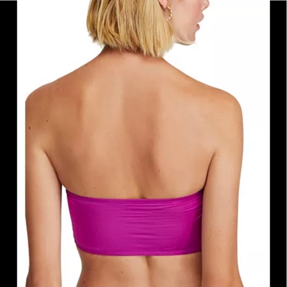 NWOT- Free People Camila Strapless Lace-Contrast Bandeau - Picture 8 of 16